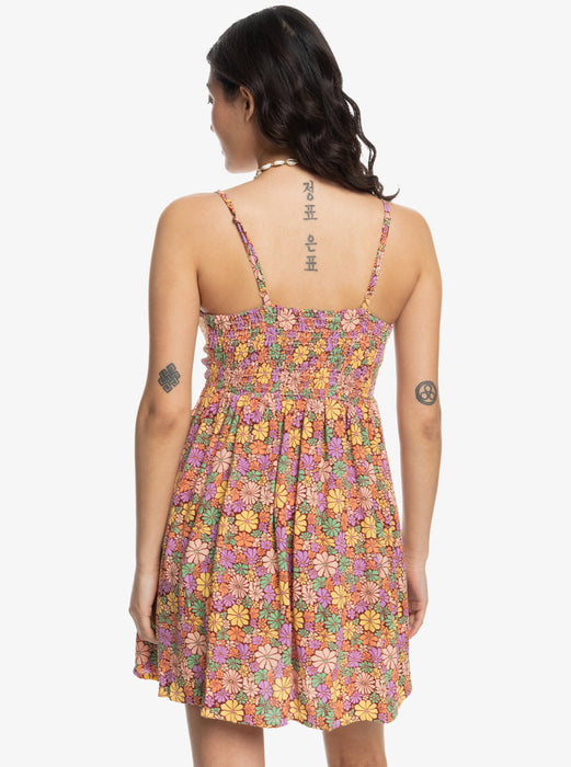 roxy evening glow dress Evening Glow - Women's Brown Mini Dress