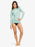 Roxy Whole Hearted L/S Rashguard-Blue Surf