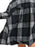 Roxy Let It Go Flannel L/S Shirt-Anthracite Hallo Plaid