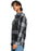Roxy Let It Go Flannel L/S Shirt-Anthracite Hallo Plaid