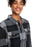 Roxy Let It Go Flannel L/S Shirt-Anthracite Hallo Plaid