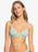 Roxy SD Beach Classics Fixed Tri Top-Blue Surf