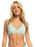 Roxy PT Rib Roxy Love The Oceana V Top-Blue Surf Planao