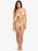 Roxy Wavy Stripe Mini Tiki Tri Top-Papaya