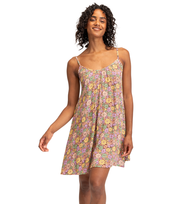 Roxy Spring Adventure Dress-Root Beer