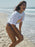 Roxy I Will Miss You Tee-Bright White