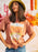 Roxy Girl Need Love B Tee-Cedar Wood
