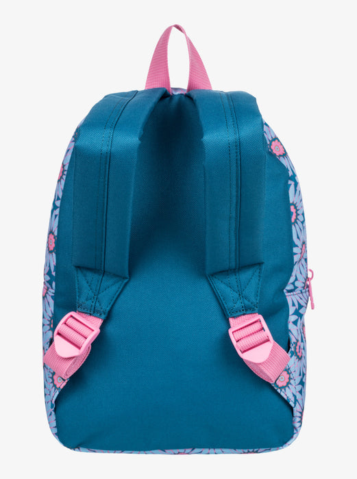 Roxy TW Always Core Backpack-Crystal Teal Sol Flower