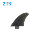 True Ames Lovelace Canards FCS Fiberglass Fin Set-Smoke