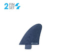 True Ames Valaric Canards FCS Fiberglass Fin Set-Black