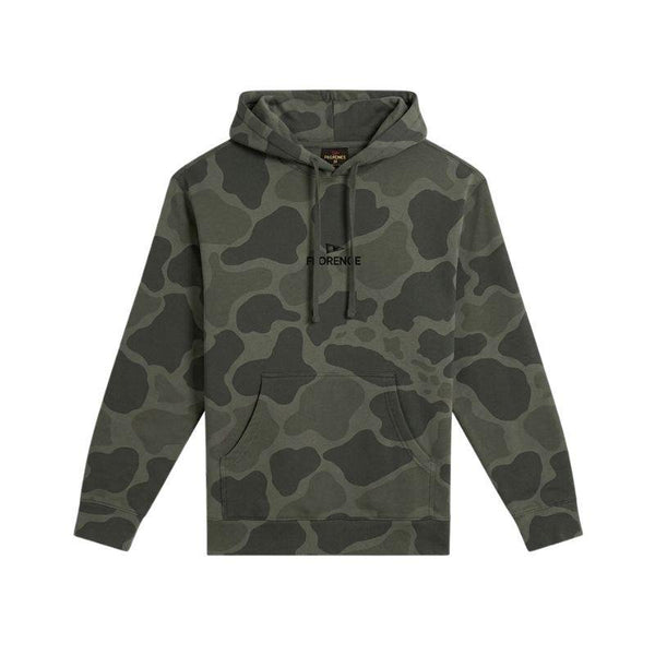 Florence Marine X Florence Embroidered Hooded Sweatshirt-Overland Camo