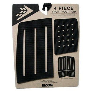 Firewire 4 Piece Front Foot Traction Pad-Black