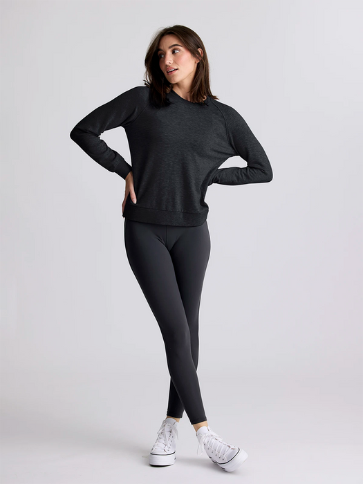 Free Fly Bamboo Lightweight Fleece L/S Shirt-Heather Black