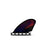Futures Machado Quad Fin Set-Black/Swirl