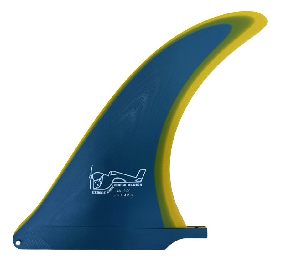 True Ames Greenough 4-A Fiberglass Single Fin-Marshland