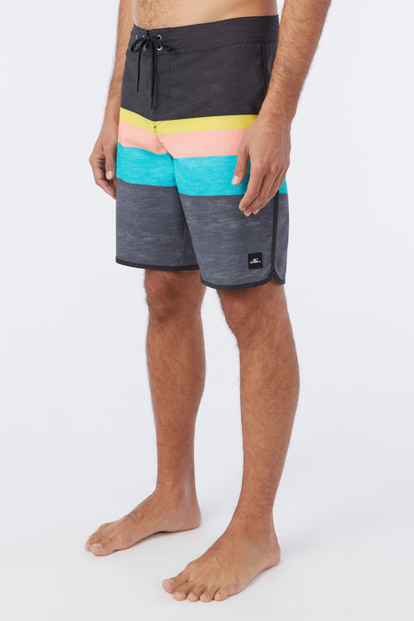 O'Neill Lennox Scallop 19 Boardshorts-Black