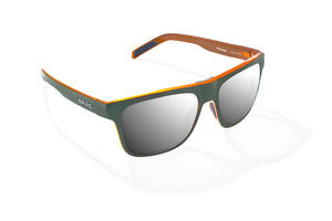 Bajio Hopedale Sunglasses-Gray Glass Gloss/Slvr Mirror Glass