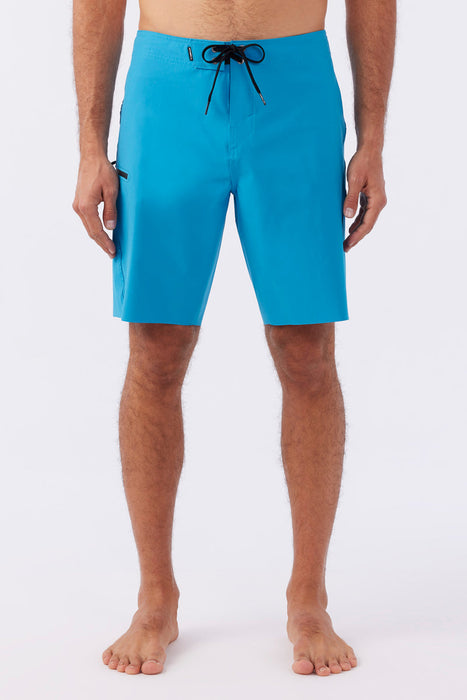 O'Neill Hyperfreak Tech Solid 19 Boardshorts-Mdt Blue