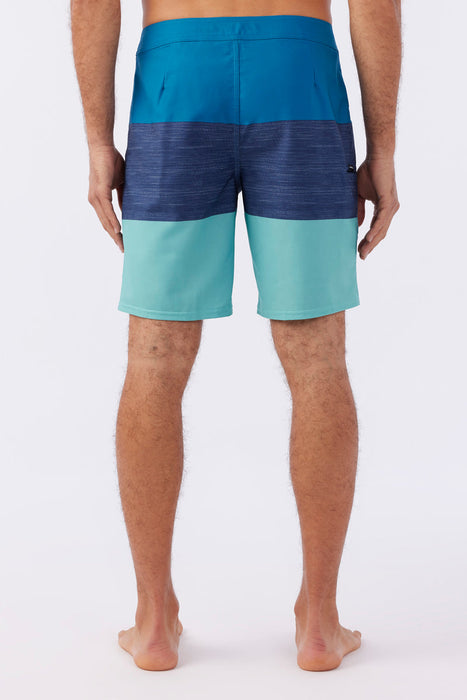 O'Neill Hyperfreak Heat Block 19 Boardshorts-Bay Blue