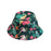 Emerson & Friends Isla Botanica Tropical Birds Reversible Bucket Hat-Green/Multi