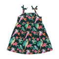 Emerson & Friends Isla Botanica Tropical Birds Bamboo Dress-Green/Multi