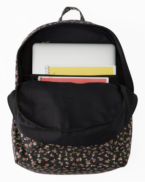 Billabong Schools Out Backpack-Black Pebble
