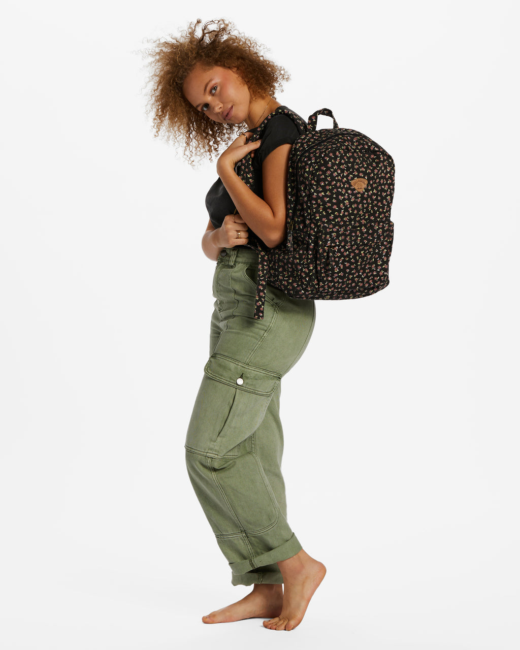 Billabong Schools Out Backpack-Black Pebble