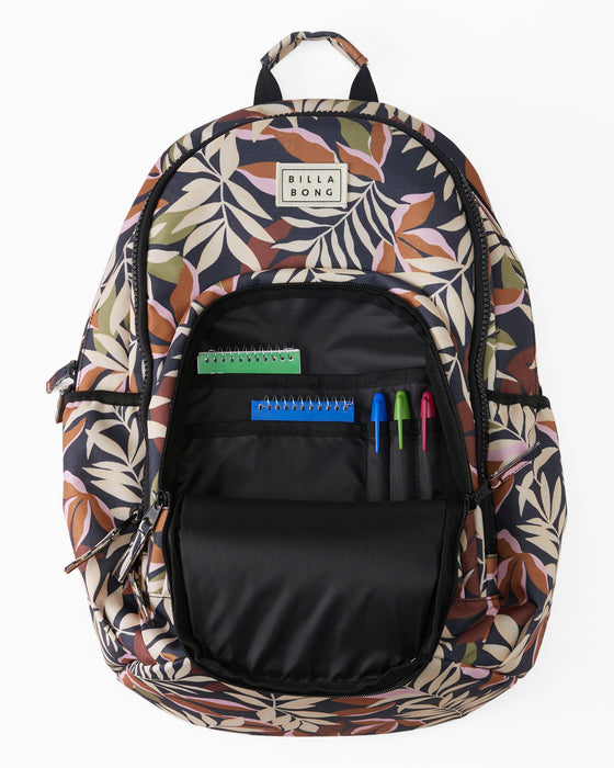Billabong Roadie Backpack-Black Sands 1
