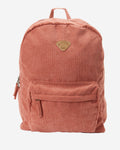 Billabong Schools Out Cord Backpack-Rose Dawn