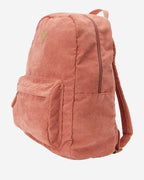 Billabong Schools Out Cord Backpack-Rose Dawn