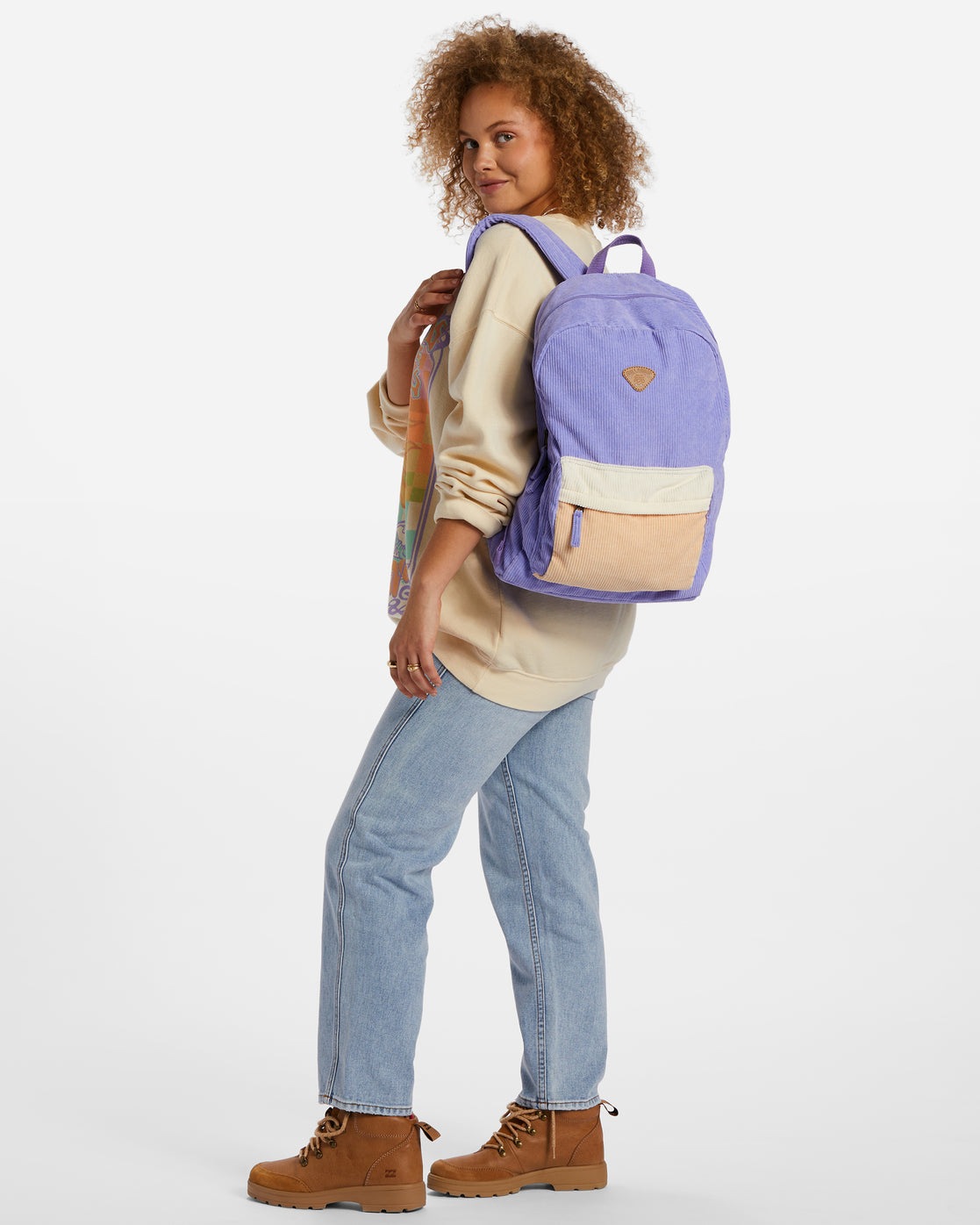 Billabong Schools Out Cord Backpack-Outta The Blue