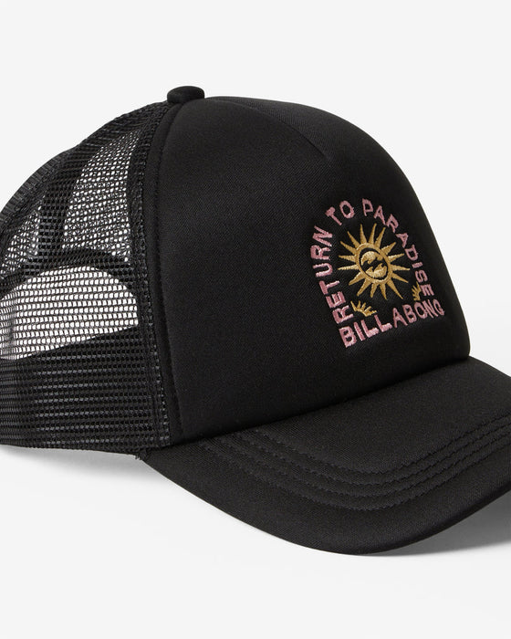 Billabong Across Waves Hat-Black Pebble 2