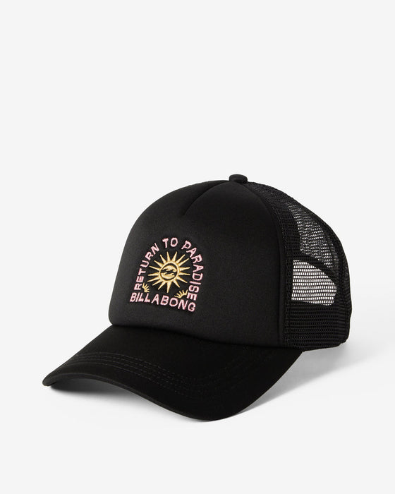 Billabong Across Waves Hat-Black Pebble 2