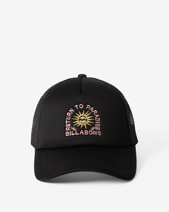 Billabong Across Waves Hat-Black Pebble 2
