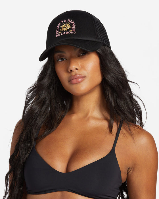 Billabong Across Waves Hat-Black Pebble 2