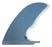 True Ames Justin Quintal Cutty Fiberglass Single Fin-Blue