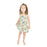 Emerson & Friends Tropical Blooms Bamboo Dress-Beige/Multi