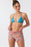 O'Neill Laney 2" Printed Stretch Boardshorts-Coral