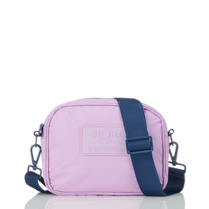 Aloha Collection Color Block Le Tour Bag-Lavander