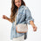 Aloha Collection Color Block Le Tour Bag-Toffee/Sandstone