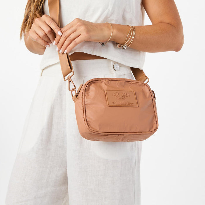 Aloha Collection Monochrome Le Tour Bag-Toffee