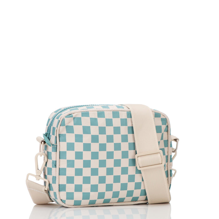 Aloha Collection Petite Check INV Le Tour Bag-Tide/Sandstone