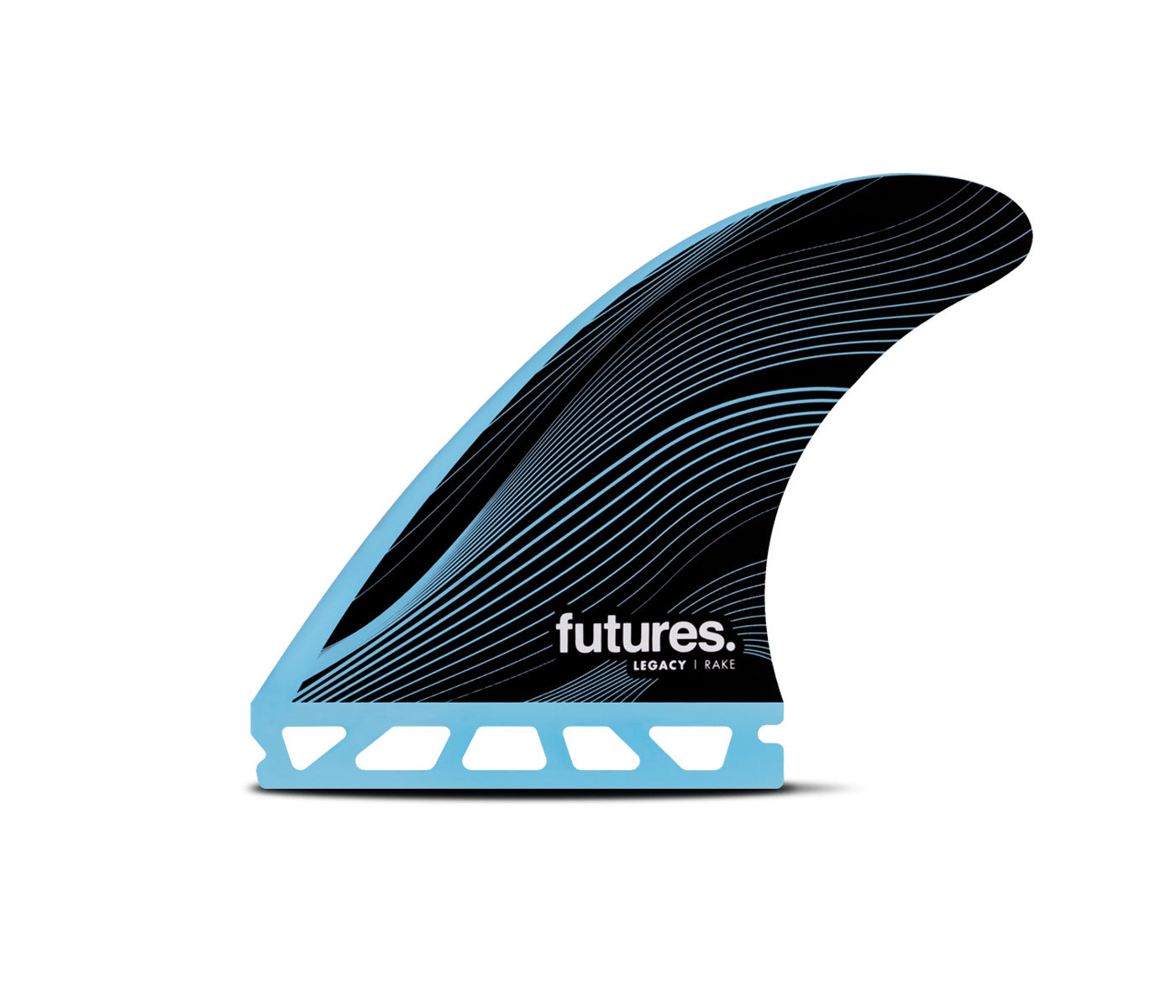 Futures R4 Legacy Tri Fin Set-Blue-Small – REAL Watersports