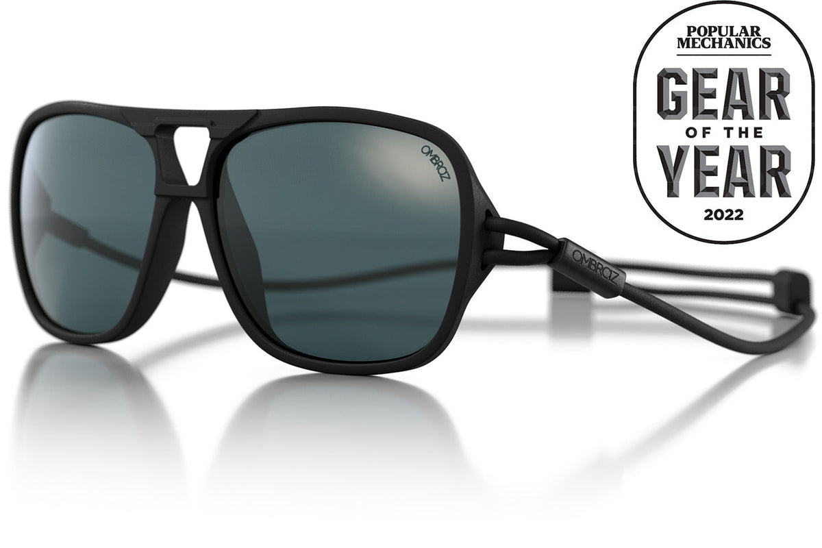 Ombraz Leggero Sunglasses-Charcoal/Grey Polar