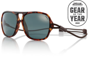 Ombraz Leggero Sunglasses-Tortoise/Grey Polar