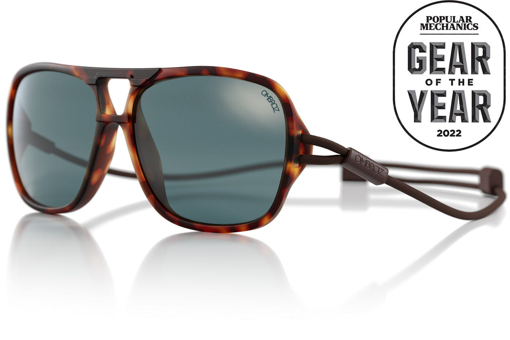 Ombraz Leggero Sunglasses-Tortoise/Grey Polar