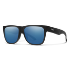 Smith Lowdown 2 Sunglasses-Matte Black/ChromaPop Polar Blue Mirror