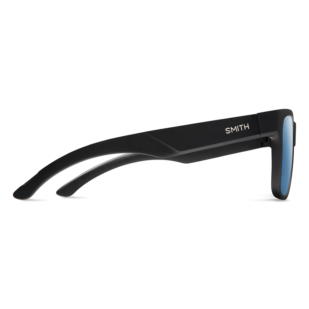 Smith Lowdown 2 Sunglasses-Matte Black/ChromaPop Polar Blue Mirror