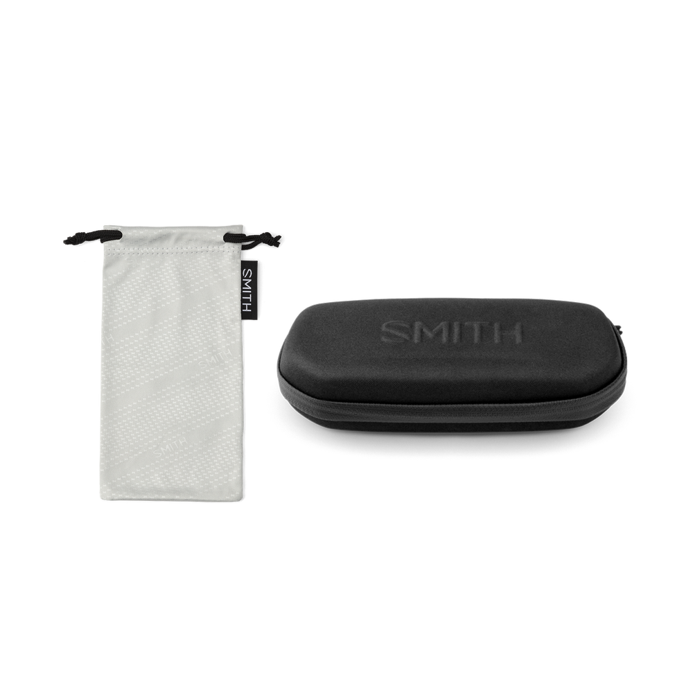 Smith Lowdown 2 Sunglasses-Matte Black/ChromaPop Polar Blue Mirror