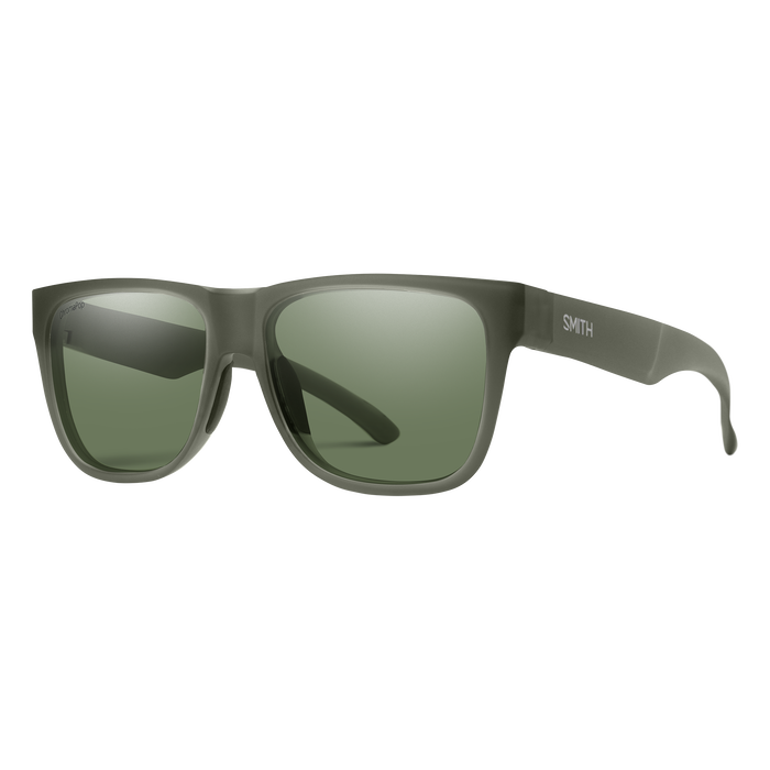 Smith Lowdown 2 Sunglasses-Matte Moss Crystal/ChromaPop Polar Gray Geen